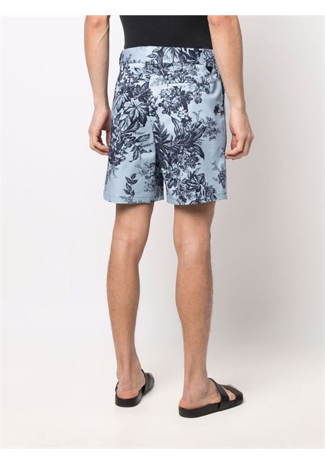 shorts con stampa floreale ERDEM | Shorts | 604MPEFG LUCASBLUE/NAVY